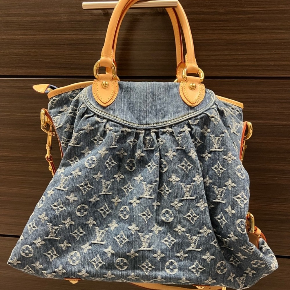 Louis Vuitton Denim Monogram Shoulder Bag